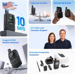 Lifetime Free Global Walkie Talkies Long Range 4G LTE Unlimited Range