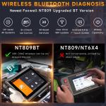 FOXWELL NT809 Pro Bluetooth Car Bidirectional OBD2 Scanner Diagnostic Tool Oil