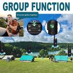 SAMCOM GMRS Walkie Talkies for Adults, T2 Rechargeable Two Way Radios Long Range, 2 Watt Durable Emergency Radio,30 Channels Group Call, NOAA Weather Alert, USB Type-c (4 Pack)