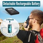 SAMCOM GMRS Walkie Talkies for Adults, T2 Rechargeable Two Way Radios Long Range, 2 Watt Durable Emergency Radio,30 Channels Group Call, NOAA Weather Alert, USB Type-c (4 Pack)