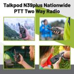 Talkpod N39plus Nationwide Virtual HAM Radio PTT 4G LTE VHAM App USB-C POC Radio
