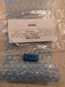 AOR MF-2.5 Collins Mechanical Filter 2.5kHz SSB Ham Radio 526-8694-010 NEW