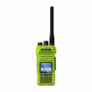 Ailunce HA1G GMRS 5W IP67 Rugged Walkie Tadlkie 256 Channels NOAA Green Outdoor