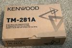 KENWOOD  TM-281A FM 144MHz Transceiver  in orig box SEE PICS and VIDEO