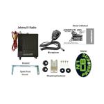 President Johnny III USA 40 Channel CB Radio 12 or 24V, Black