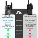 (Lifetime Free) Walkie Talkie Unlimited Range 4G LTE PoC Long-Range Walkie Talkie,Featuring a portative AM/FM Function,FCC Certified,Suitable for Transportation fleets,Construction Sites, etc.