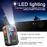 (Lifetime Free) Walkie Talkie Unlimited Range 4G LTE PoC Long-Range Walkie Talkie,Featuring a portative AM/FM Function,FCC Certified,Suitable for Transportation fleets,Construction Sites, etc.