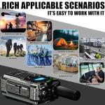 (Lifetime Free) Walkie Talkie Unlimited Range 4G LTE PoC Long-Range Walkie Talkie,Featuring a portative AM/FM Function,FCC Certified,Suitable for Transportation fleets,Construction Sites, etc.