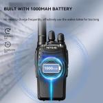 H-777 2 Way Radios, Walkie Talkies for Adults, Rechargeable Long Range Two Way R