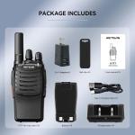 H-777 2 Way Radios, Walkie Talkies for Adults, Rechargeable Long Range Two Way R