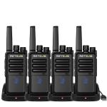 RT68H 2W FRS 4 pack walkie talkies long range Type-C Portable VOX Two Way Radios