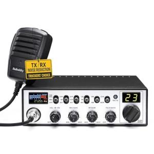 Radioddity CB-900 PRO CB Radio, AM/FM Mobile Radio with NOAA, RX & TX Noise Reduction, ASQ VOX Instant Emergency Channel 9, Support PA System, SWR High Alert for Trucker Driver