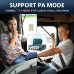 Radioddity CB-900 PRO CB Radio, AM/FM Mobile Radio with NOAA, RX & TX Noise Reduction, ASQ VOX Instant Emergency Channel 9, Support PA System, SWR High Alert for Trucker Driver