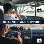 Radioddity CB-900 PRO CB Radio, AM/FM Mobile Radio with NOAA, RX & TX Noise Reduction, ASQ VOX Instant Emergency Channel 9, Support PA System, SWR High Alert for Trucker Driver