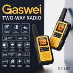 G2Pro+ IP67 Waterproof Floating Walkie Talkies Long Range for Adults, Heavy Duty