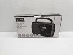 GPX Portable AM FM Shortwave Radio R353B Digital Clock New in Box Vintage Style