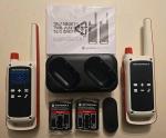 NEW! Motorola Solutions, Portable FRS, T478, Talkabout, White/Red 2 Pack No Box