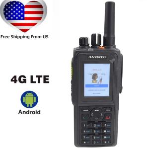 ANYSECU HD760 Android 7.1 4G Network Radio IP67 Zello Real-ptt Poc Walkie Talkie