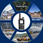 Lifetime Use Global Walkie Talkies with SIM Cards Unlimited Range Walkie Talkies 5000 Miles Dual SIM POC Radios with Flashlight SOS 3000mAh Battery (MC-720)