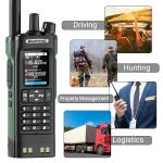 Baofeng UV-32 GPS Walkie Talkie 10W Bluetooth Programming Multi Band +Accessorie