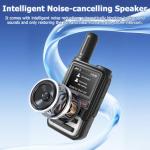 CLARIGO C Unlimited Range Walkie Talkies with Lifetime Use SIM Card Global Walkie Talkies Poc Radios Dual SIM Encrypted Calls 6800mAh Battery (R300)