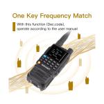 TIDRADIO TD-H3 GMRS Radio (4 Pack),USB-C Programming & Charging,Multi-Band Receiving Two-Way Radio,8pcs 2500mAh Battery,AM/FM Reception,NOAA VOX SCAN,Walkie Talkie with Earpiece & Airband Antenna