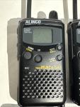 Alinco DJ-S46 Classic 90's UHF FM Transceiver Family Radio Set w/ Earbuds & Case