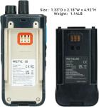 Retevis P1 Superheterodyne Digital 2 Way Radio,Compatible with Motorola R2 SL300 CP100D CP200D,DMR Walkie Talkie Long Range,Built-in Relay,Professional Two Way Radio for Jobsite Supplier(2 Pack)