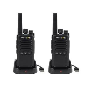 2 Pack Retevis RT68B FRS long range walkie talkies 2W For Business Two Way Radio