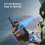 2 Pack Retevis RT68B FRS long range walkie talkies 2W For Business Two Way Radio