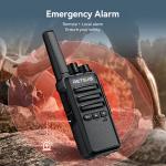 2 Pack Retevis RT68B FRS long range walkie talkies 2W For Business Two Way Radio