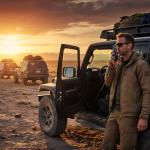 AT-500M Ⅱ CB Radio Kit with Antenna, NRC Digital Noise Cancelling, 40 Memory Channels, 12/24V Auto-Power, AM/FM Professional Mobile Radio, VOX Function, NB/ANL, for Trucking, Off-Road, Emergency