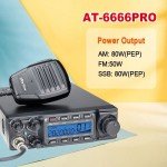 New AnyTone AT-6666PRO 10-Meter Mobile Transceiver BRAND NEW MODEL AM/FM/USB/LSB