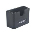 UAYESOK Versatile Adhesive Two-Way Radio & Speaker Mic Vehicle Clip Holder, CB Microphone Dash Mount, for Baofeng Quansheng Retevis Cobra Midland Uniden TYT Walkie Talkie Scanner