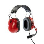 Arrowmax PNR Noise Isolation Headphone Compatible with BaoFeng BTECH UV-5R UV-5RA UV-5RE UV-5R3 BF-F8HP UV-82HP Kenwood 2-PIN 2 Pin Radios NX-1200 NX-1300 NX-P1200 NX-P1300 NX-3220 (Red)