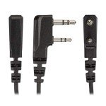 Arrowmax PNR Noise Isolation Headphone Compatible with BaoFeng BTECH UV-5R UV-5RA UV-5RE UV-5R3 BF-F8HP UV-82HP Kenwood 2-PIN 2 Pin Radios NX-1200 NX-1300 NX-P1200 NX-P1300 NX-3220 (Red)