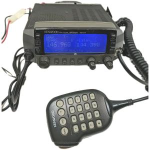 Kenwood TM-V7A 144/430MHz Dual Bander Ham Radio, Remote Mount, Microphone + More