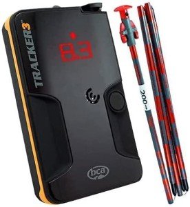 SnowBigDeal Bundle Backcountry Access BCA Tracker 3 Avalanche Beacon Avalanche Transceiver + 270cm Avalanche Rescue Snow Probe Avy Package for Backcountry ski + Snowmobile