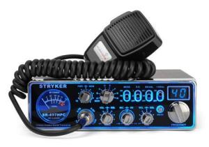 STRYKER SR-497HPC 10 Meter 100W+ Radio UP-Armored Receiver W/ 12 Color Lights