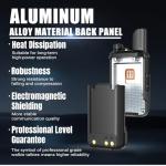 KAYOTOM Lifetime Free Unlimited Range Rapid Global Walkie Talkies PTT Push-to-Talk Over Cellular Nationwide 5000+ Miles POC 4G LTE Handheld Long Range Two Way Radio for Team Management (3Pack and SIM)