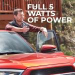 Midland – MXT105 - 5 Watt GMRS MicroMobile Two Way Radio - Off Roading Outdoor RZR Farm Trails Radio - External Magnetic Mount Antenna - NOAA Weather Alerts