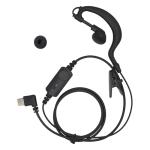 KAYOTOM 2-Pack Type-C Wired Headset Earpiece with Mic AT600 Global Walkie Talkies POC Radios
