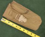 PRC MILITARY RADIO POUCH HOLDER MOLLE FALCON HARRIS MBITR COYOTE MADE USA!