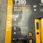 Motorola Portable FRS, T380, Talkabout, Two-Way Radios, Rechargeable 2 Pack~ NIB