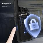 Retevis RT68H Hidden Display FRS VOX Type-C Portable Walkie Talkie 2 Pack