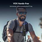 Retevis RT68H Hidden Display FRS VOX Type-C Portable Walkie Talkie 2 Pack