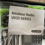 Baofeng UV-25 Walkie Talkie Long Range Type-C Tri-power 2-way Radio NOAA 999CH/n