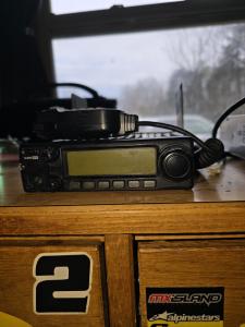 Icom IC-2100H Ham Radio Transceiver VHF FM Black LCD Mic Power Supply