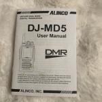 ALINCO DJ-MD5 vhf/uhf dual band handheld