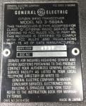 Vintage GE General Electric CB Radio 40 Channel System 3-5804A Nice